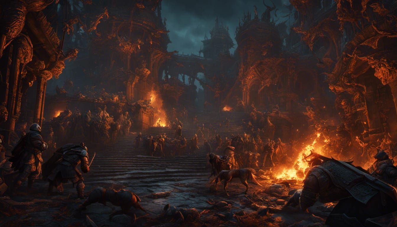 Dark Fantasy Dogs of War Unleashed