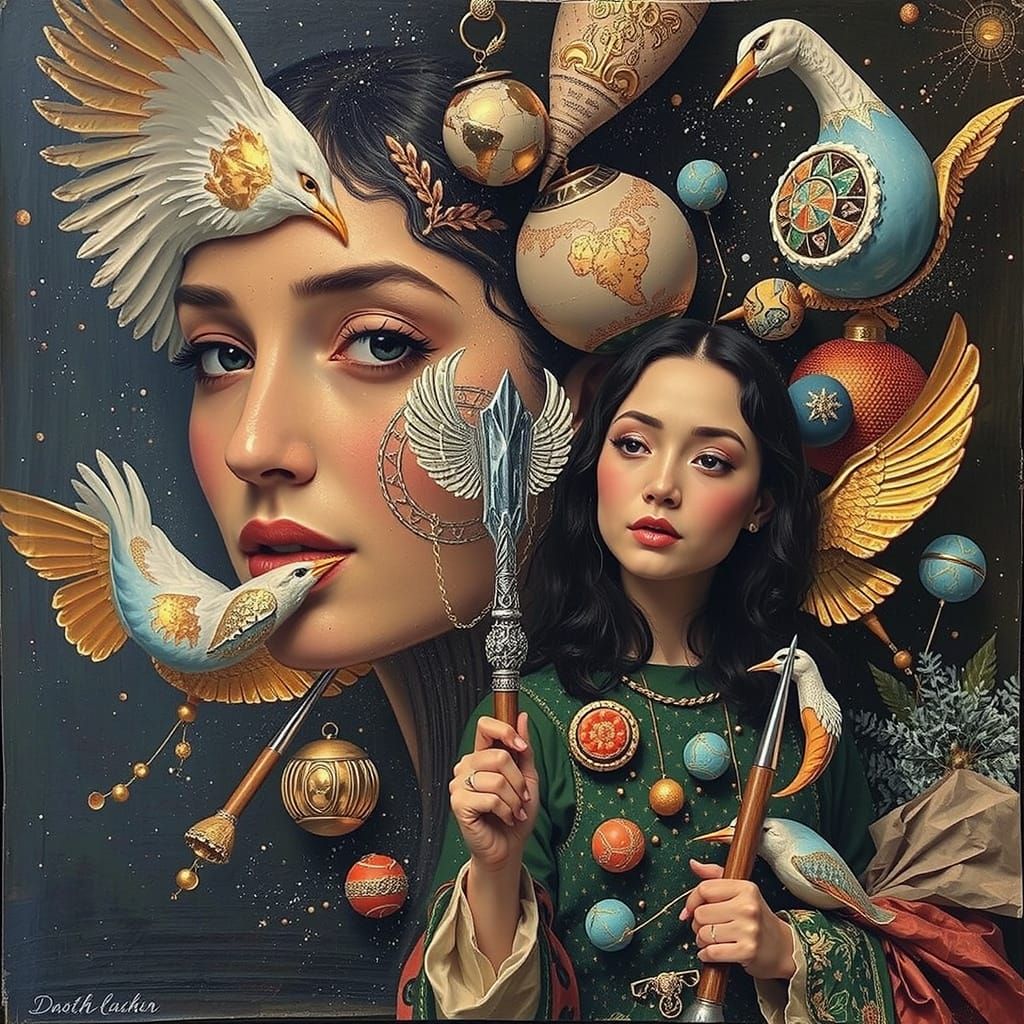 AI Artistry: Perfect Craftsmanship and Creative Beauty