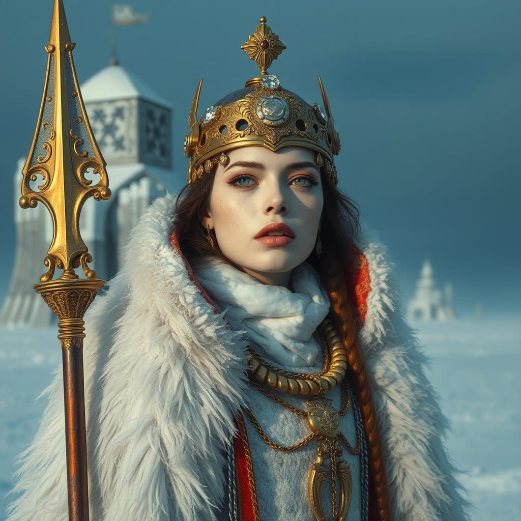 Frozen Wasteland Supermodel Commander in Matte Detail