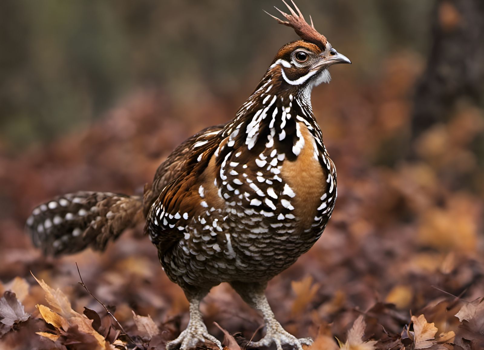 Ruffed Grouse Portrait in Natural Light