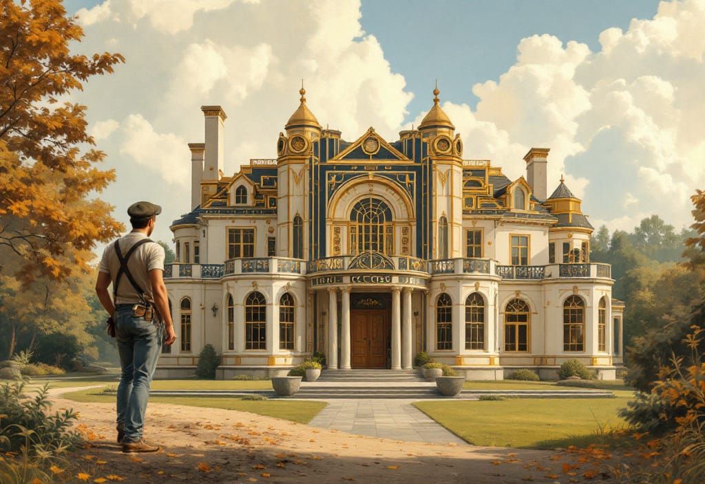 Building an Art Deco House in 1920s England