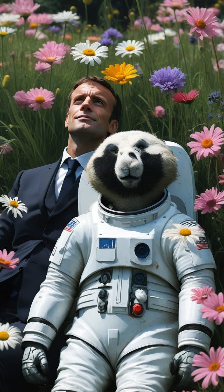 Presidential Friendship Blooms in a Vibrant Garden Scene