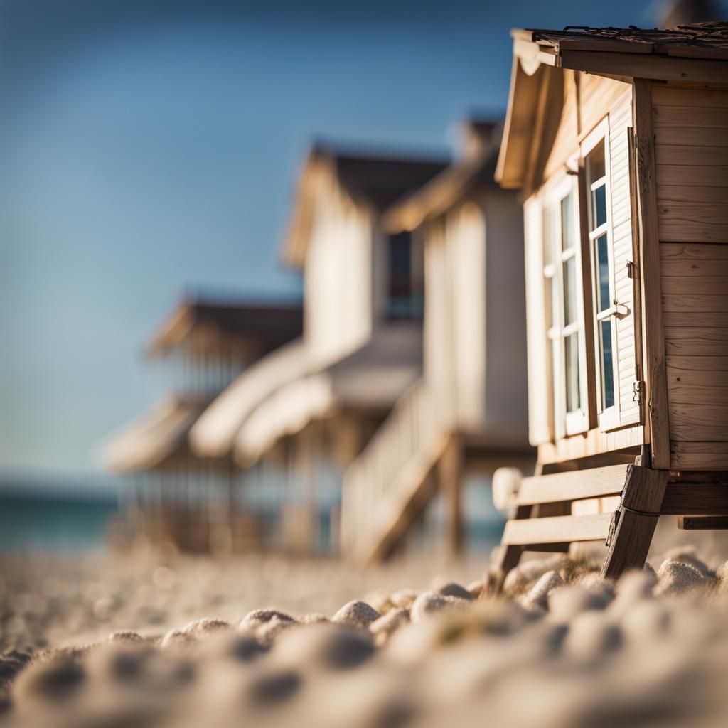 Beach House: Professional Photography with Bokeh