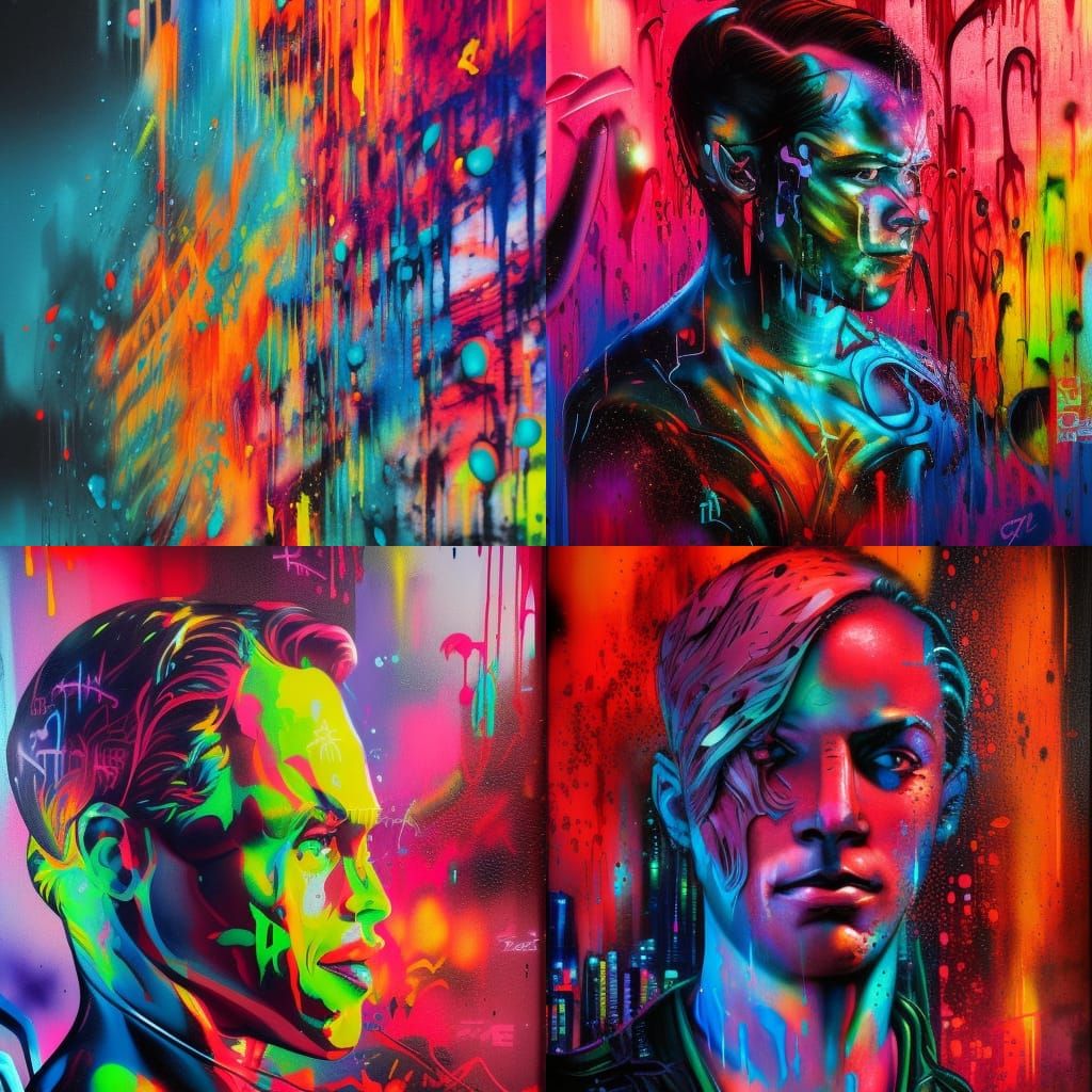 Colorful Graffiti Art in Ultra Quality