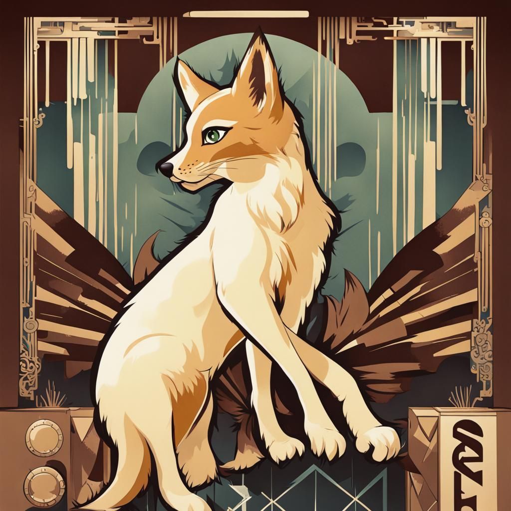 Art Deco Furry Poster Art from the 1930s