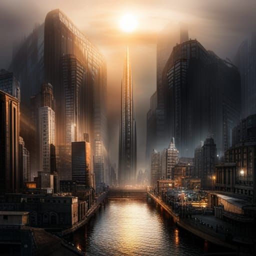 Epic Cinematic Digital Painting of Life and Love