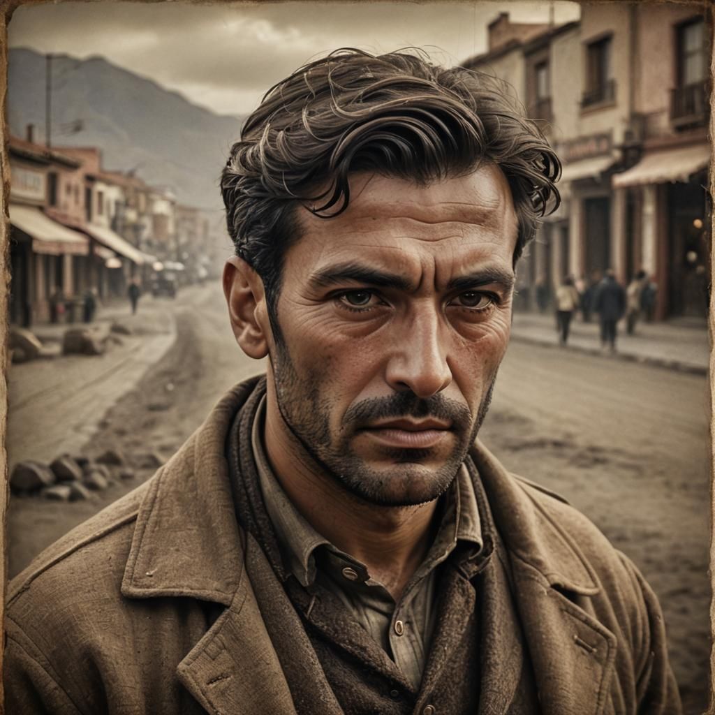 1930s Portrait in European Realism Style