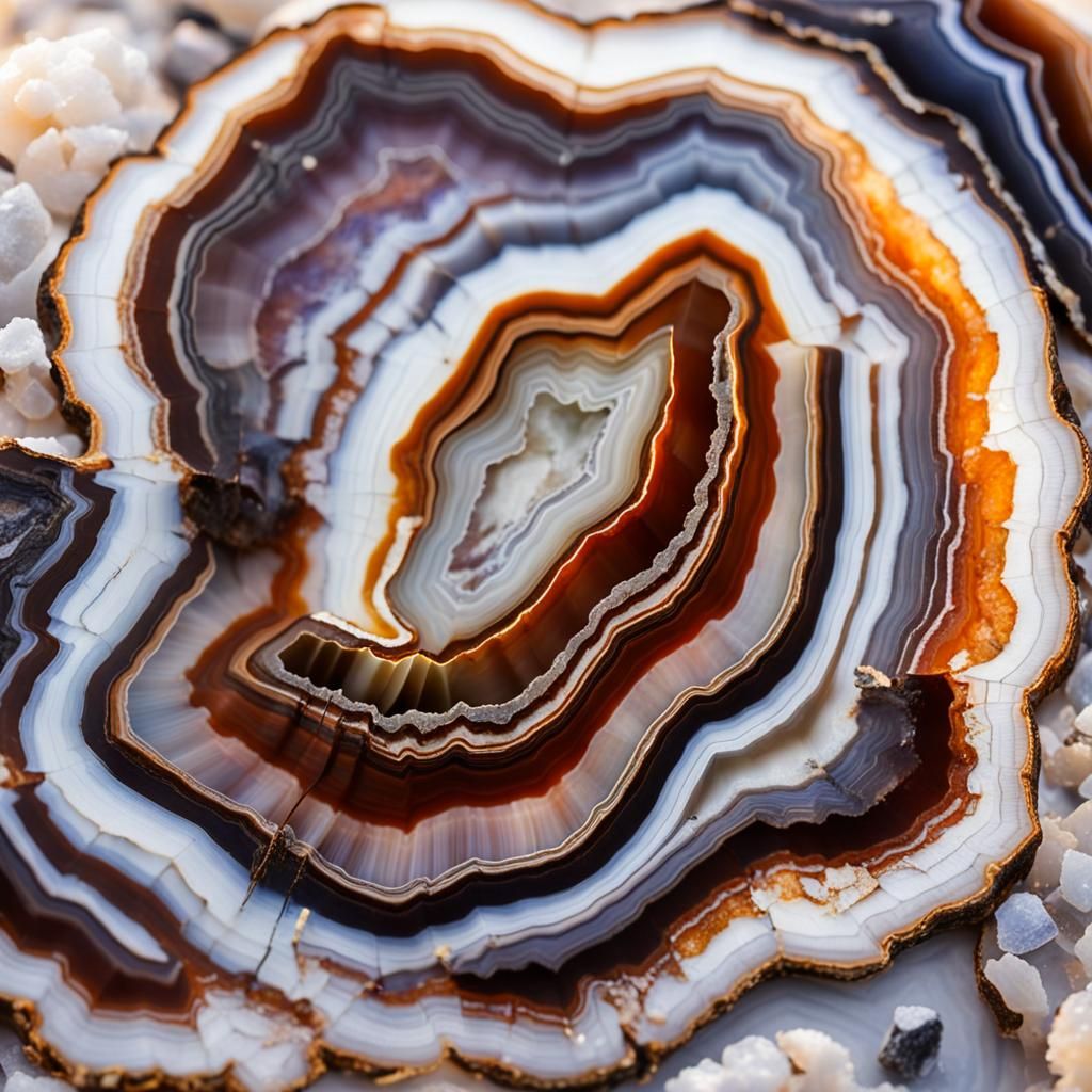 Botswana Agate Specimen: Professional Photography