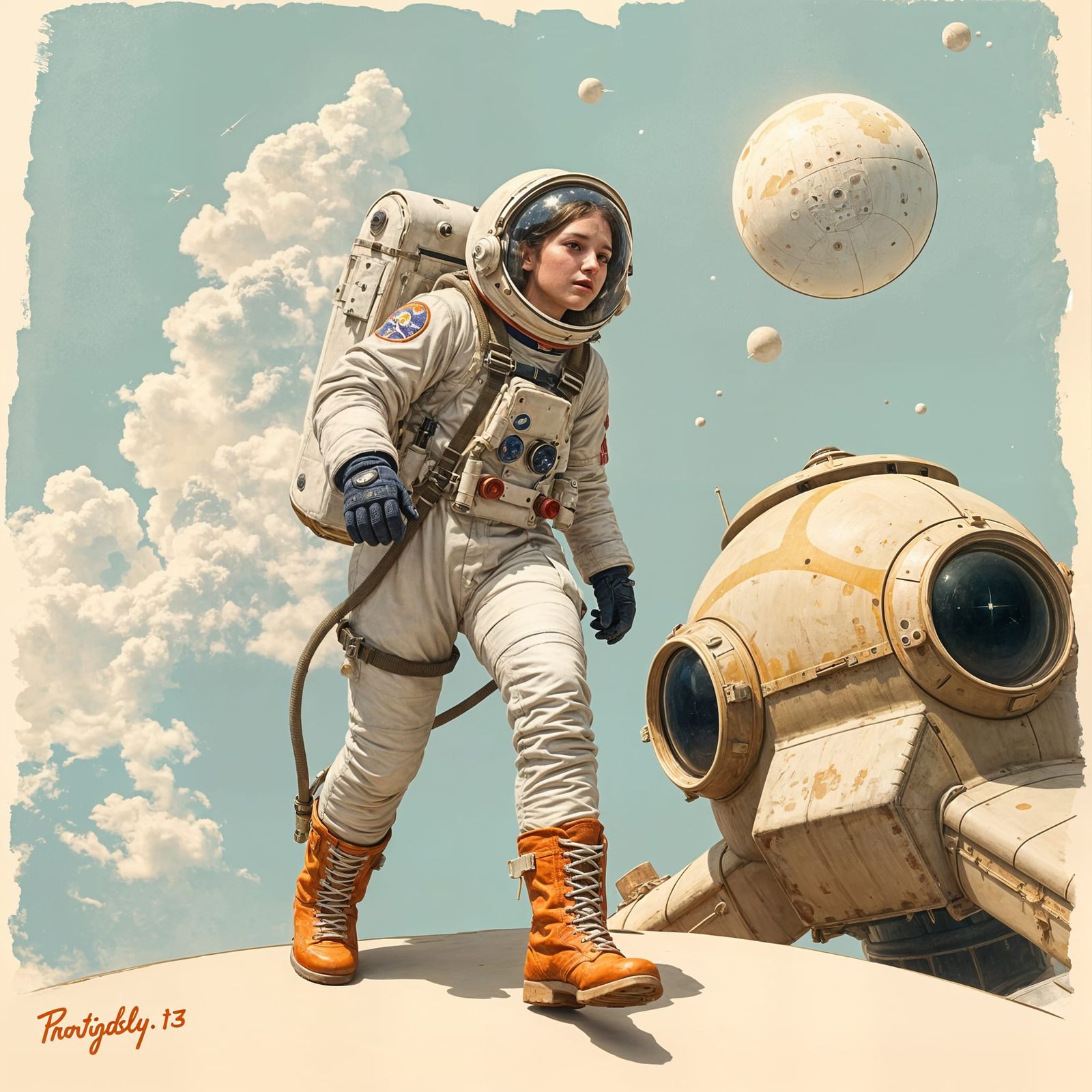 Gentle Astronaut Embarks on Historic Spacewalk