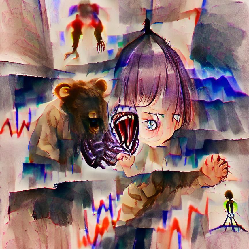 Desolate Tree in Misty Landscape