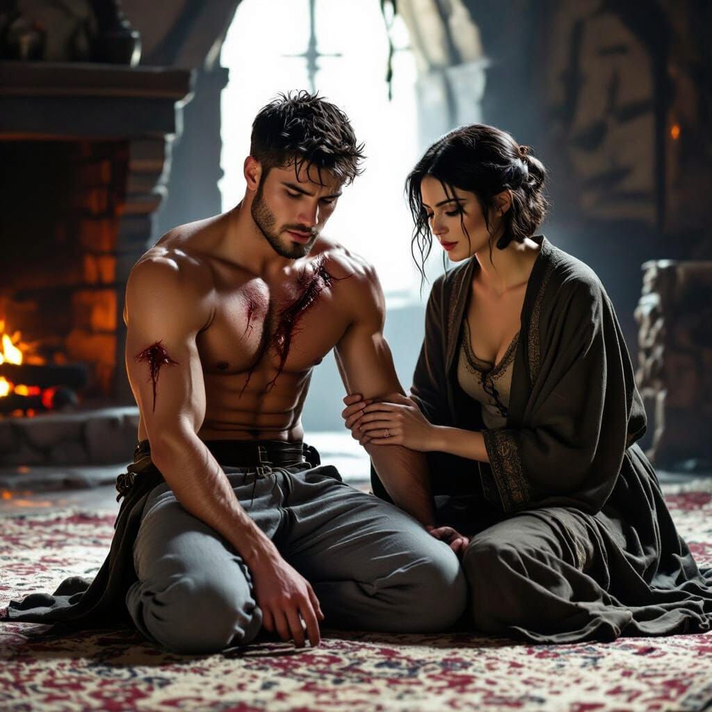 Agony and Comfort in Medieval Darkness