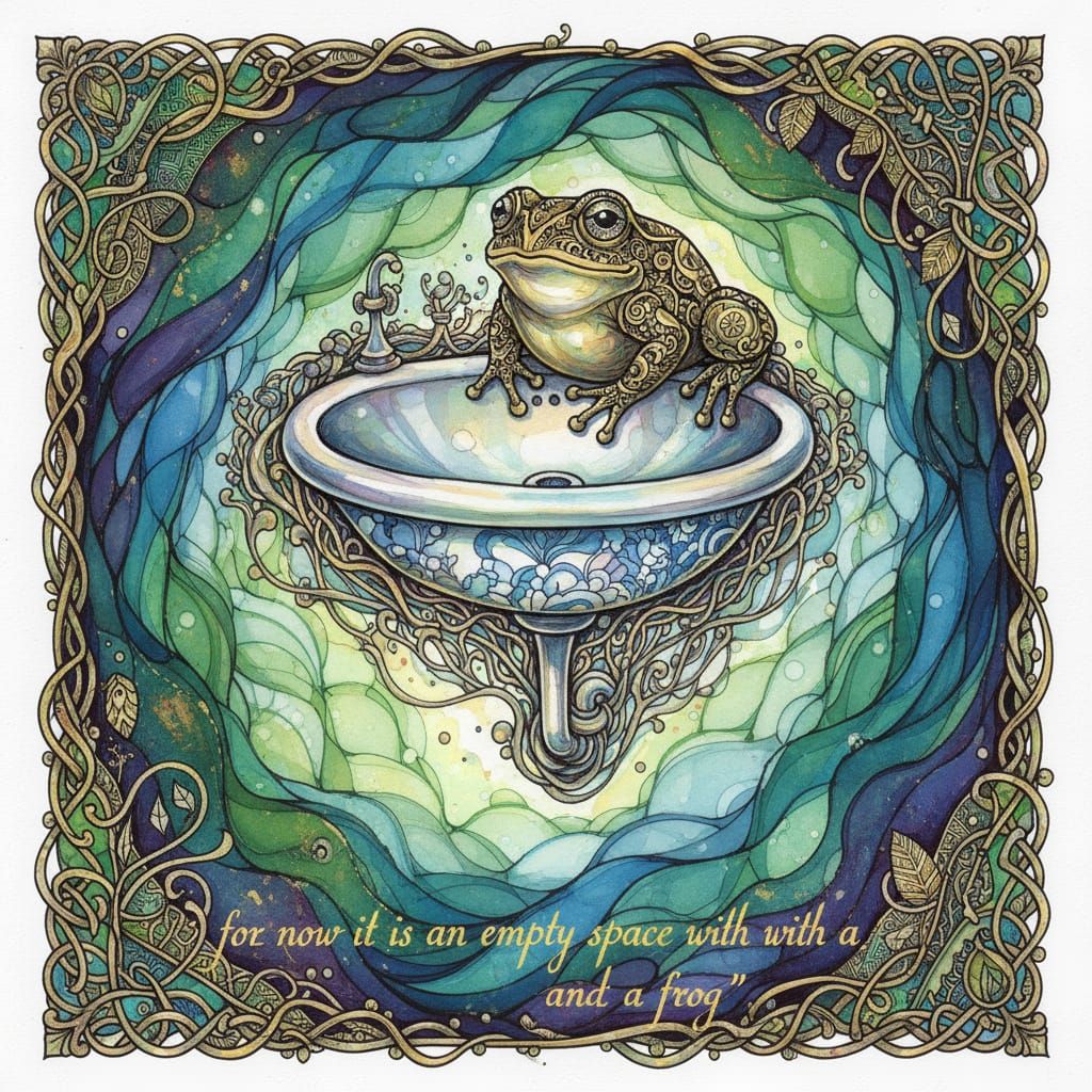 With a Sink and a Frog #1