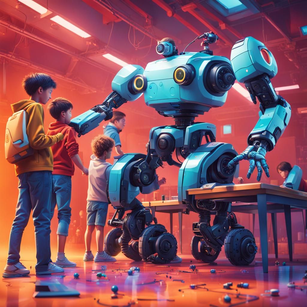 Robotics Club Creates Dancing Robot: Hyperrealistic Art