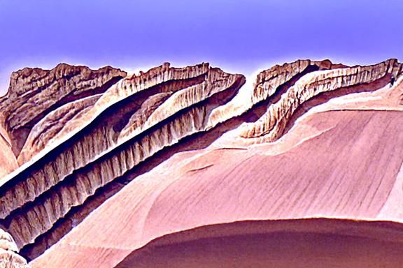 Dramatic Desert Cliffs, Valleys, and Dunes