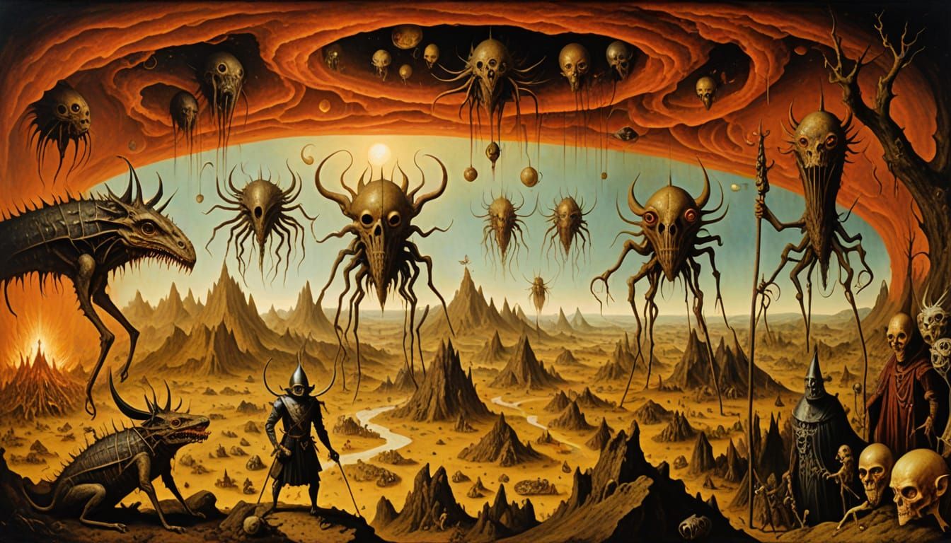 Surreal Dark Fantasy: Gog Magog War