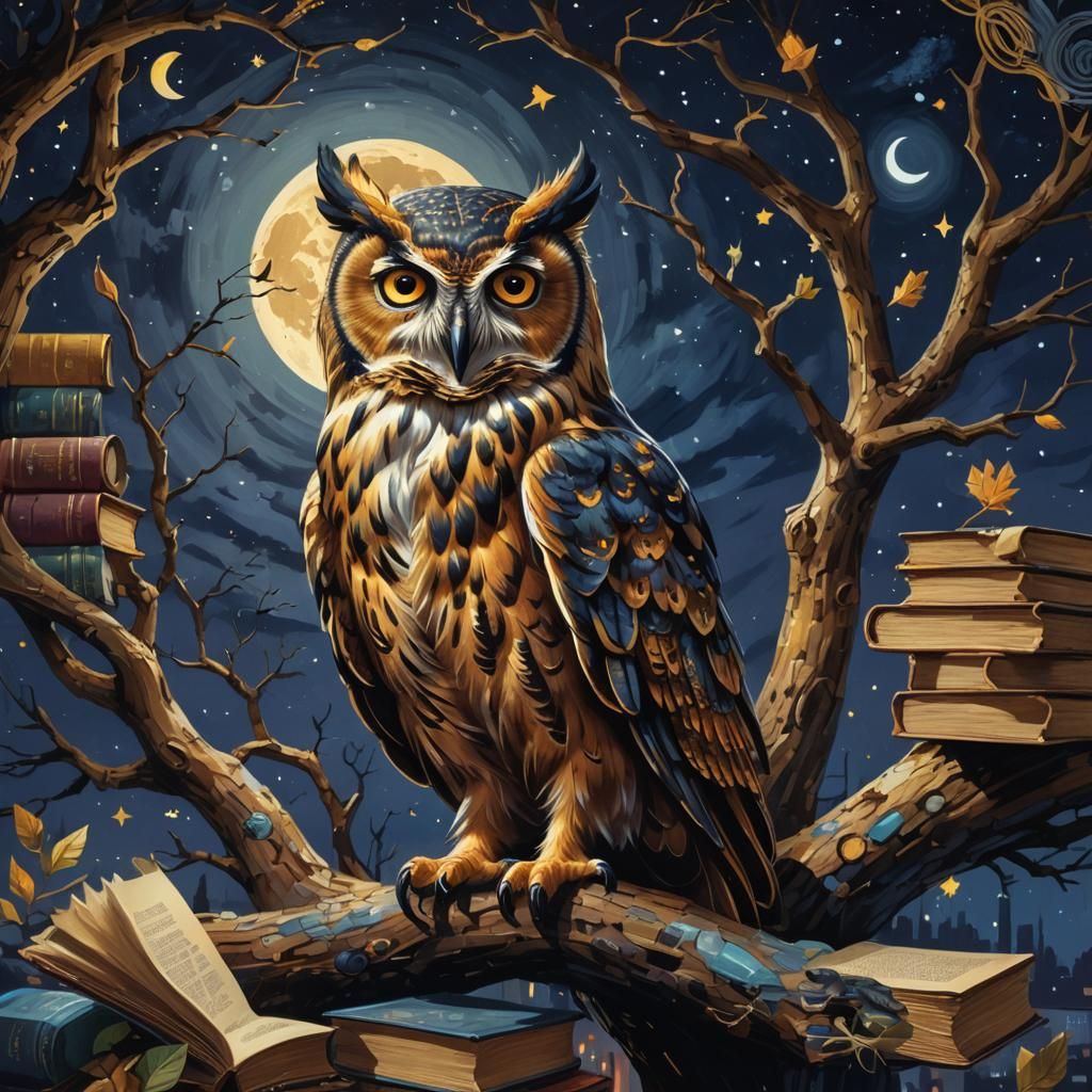 “The Owl’s Library”