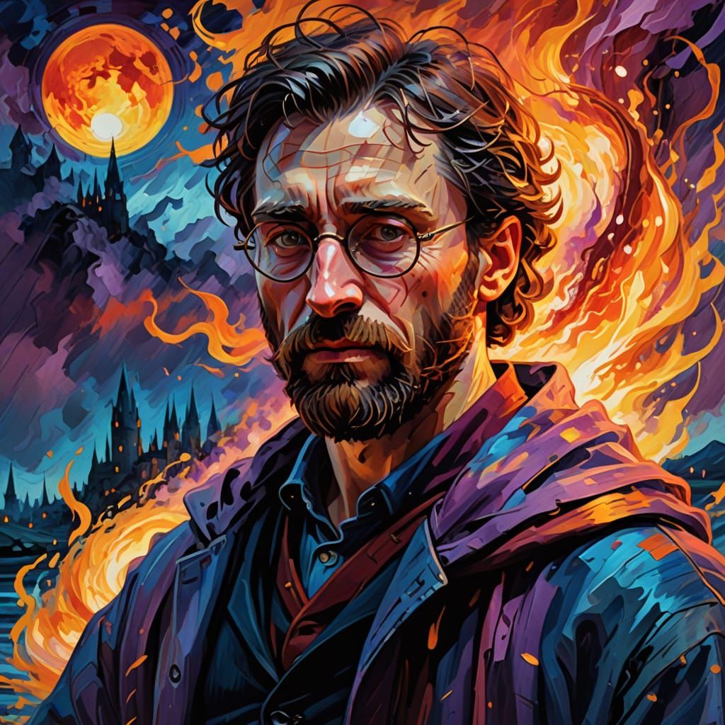 Harry Potter in Impressionistic Glory: A Painterly Vision of...