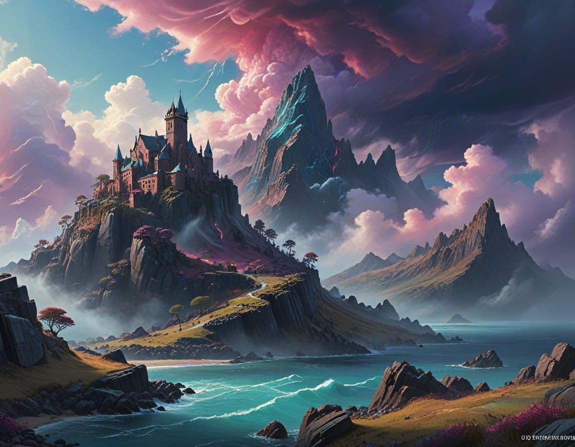 Vibrant Fantasy World in DB4RZ Style