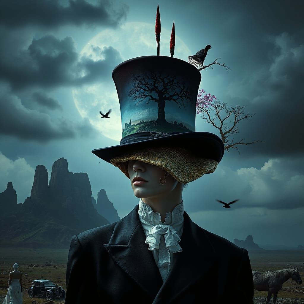 Surreal Ascot Hat IV