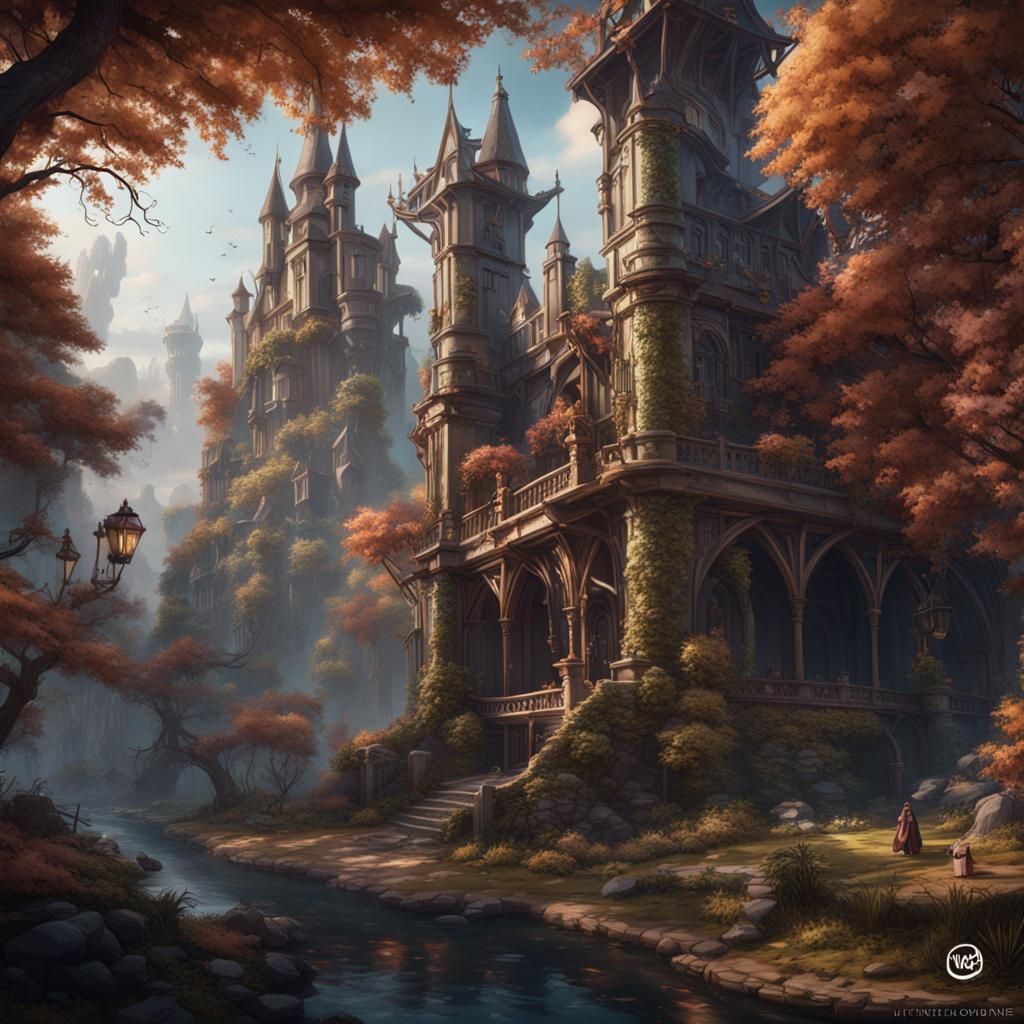 Sophie Foster and Keefe: Fantasy Concept Art