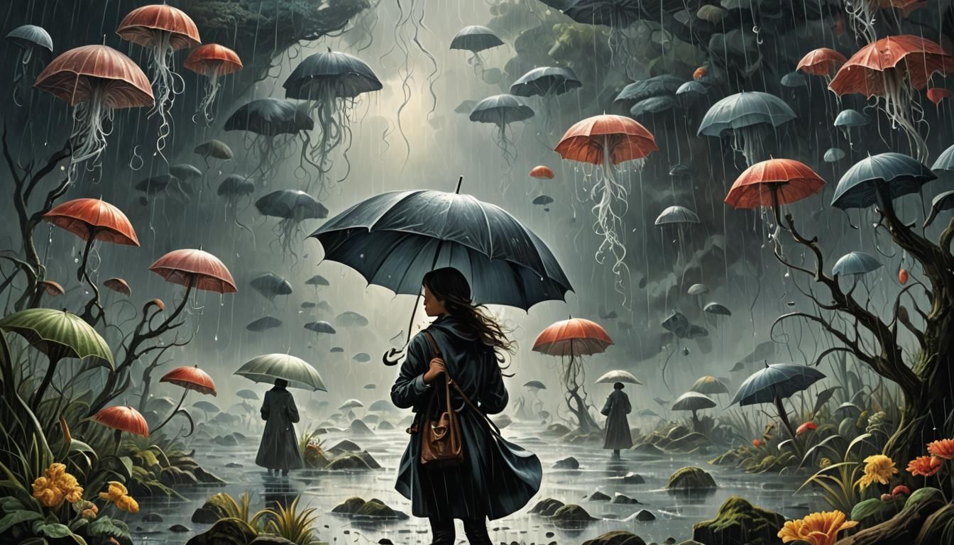 Rainy Day Art: A Moody and Evocative Collection