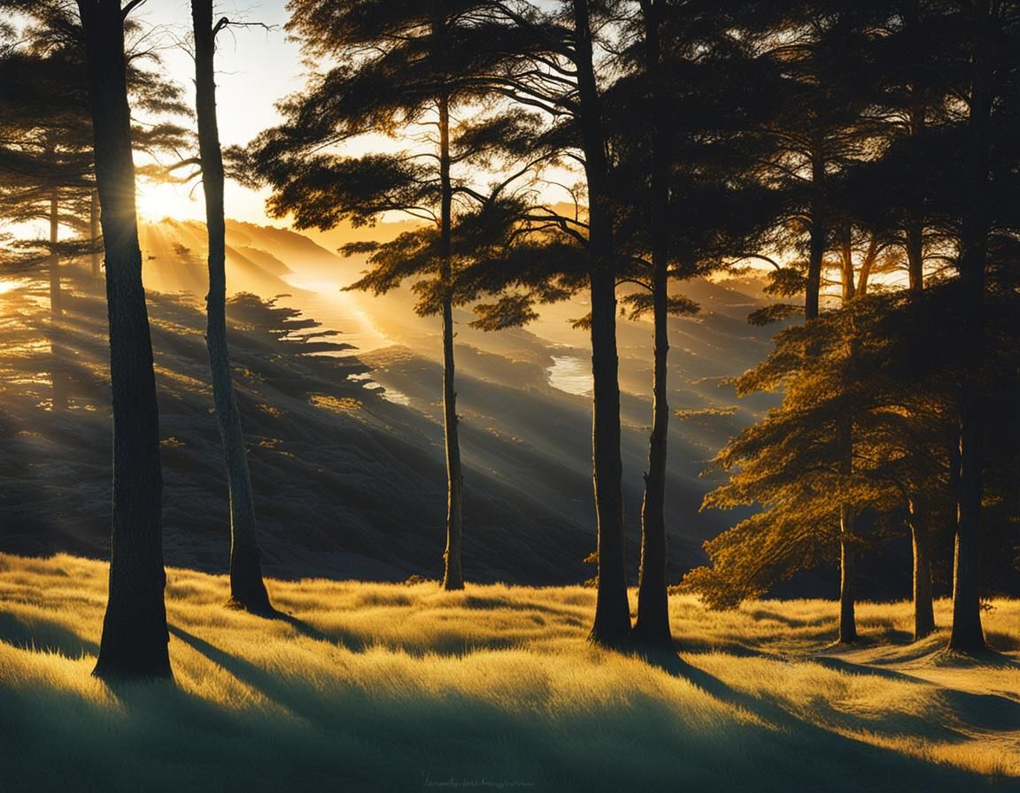 Golden Hour Beach Sunset: Awe-Inspiring Ocean View