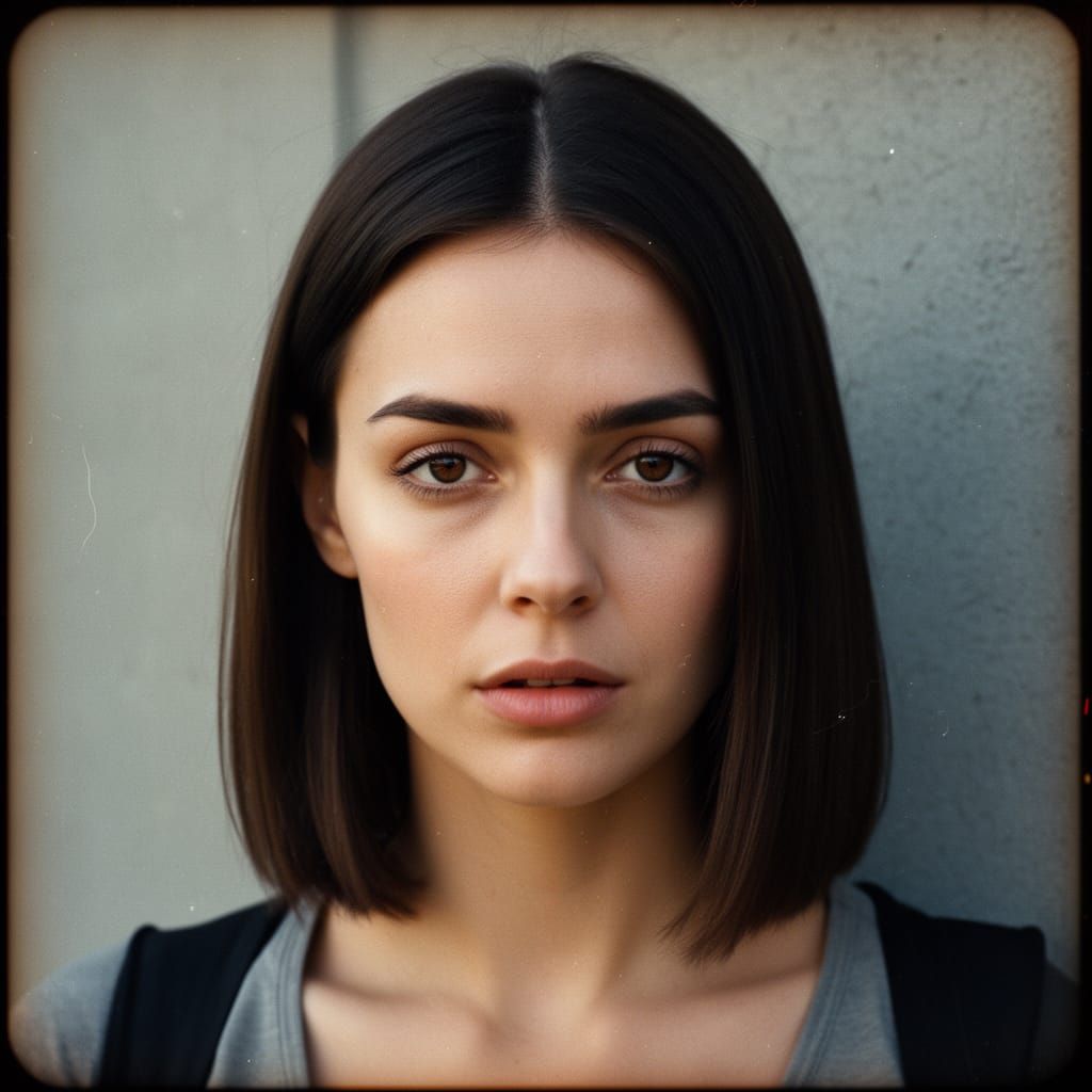 Cinematic Portrait of Elegant Ukrainian Woman