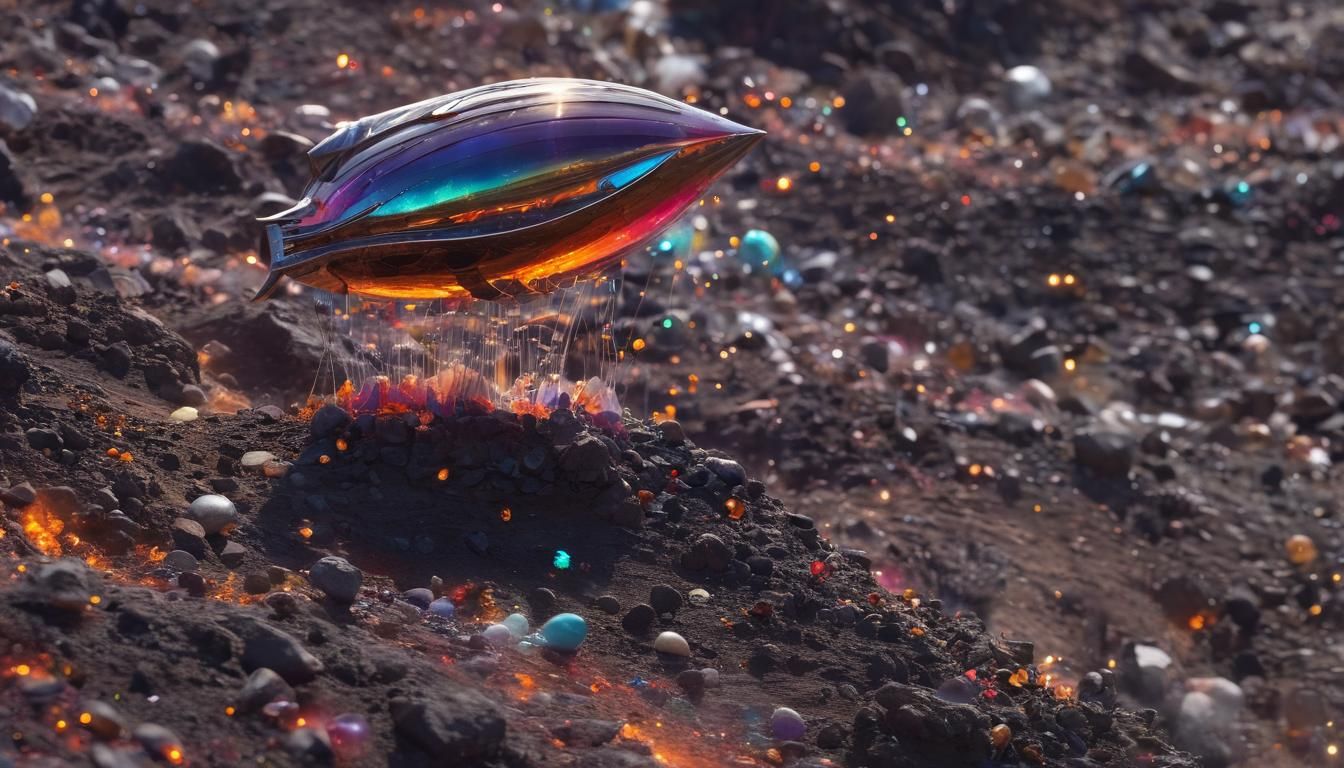 (Spectrolite Opalescent Pearlescent Gossamer Ghostly Etherea...