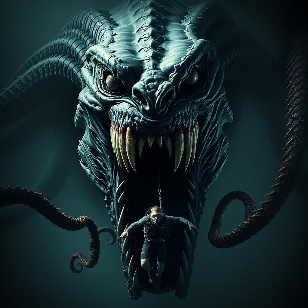 Bloop Carnage: Submerged Monstrosity in Dark Surrealism