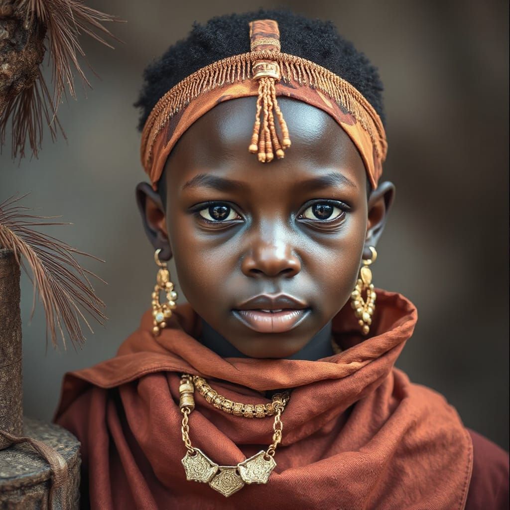 Portrait in the Style of Royo and Haenraets