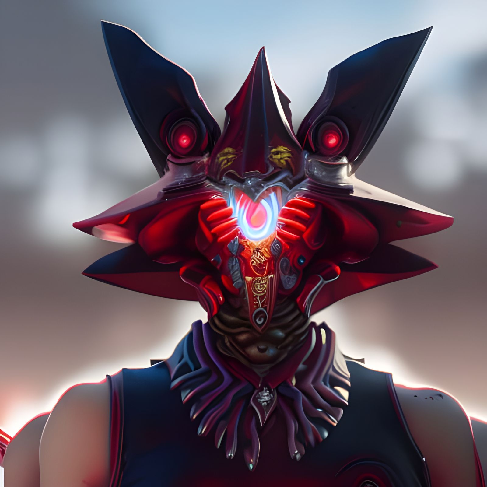 Doctor Who as Asian Woman, Hyperdetailed Dark Fantasy