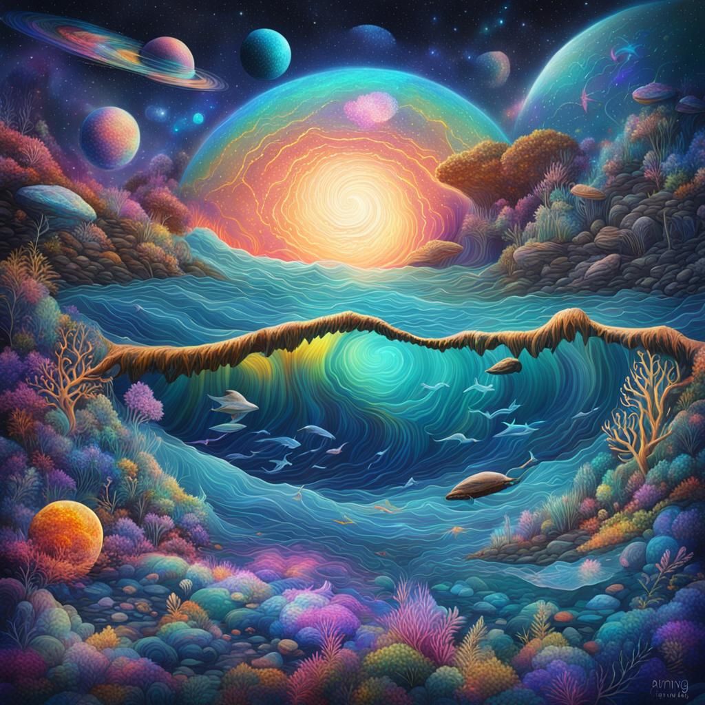 The ocean is the land