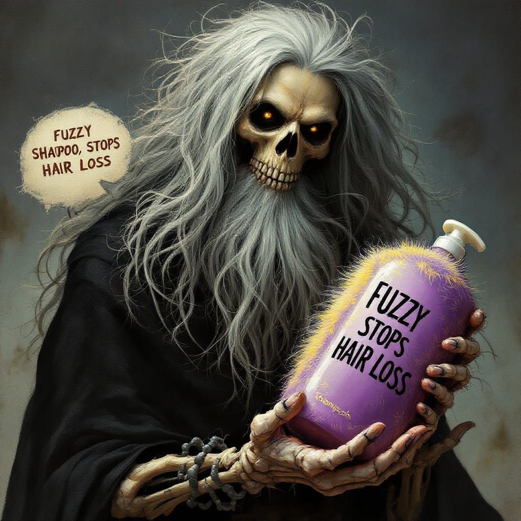 Death's Fuzzy Shampoo Revelation