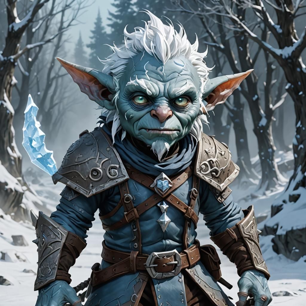 Icy Goblin Griznark, Frost Titan's Kin