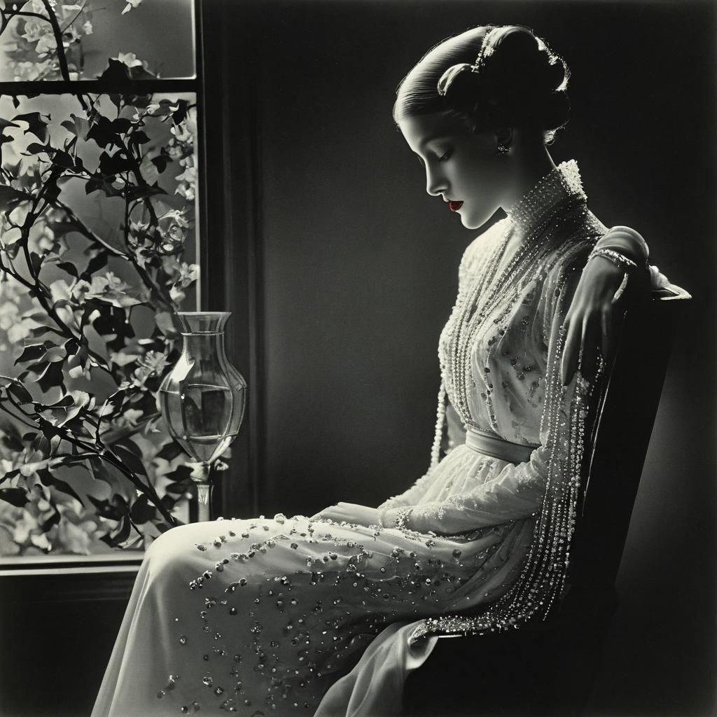 Ethereal Portrait in Pictorialist Style