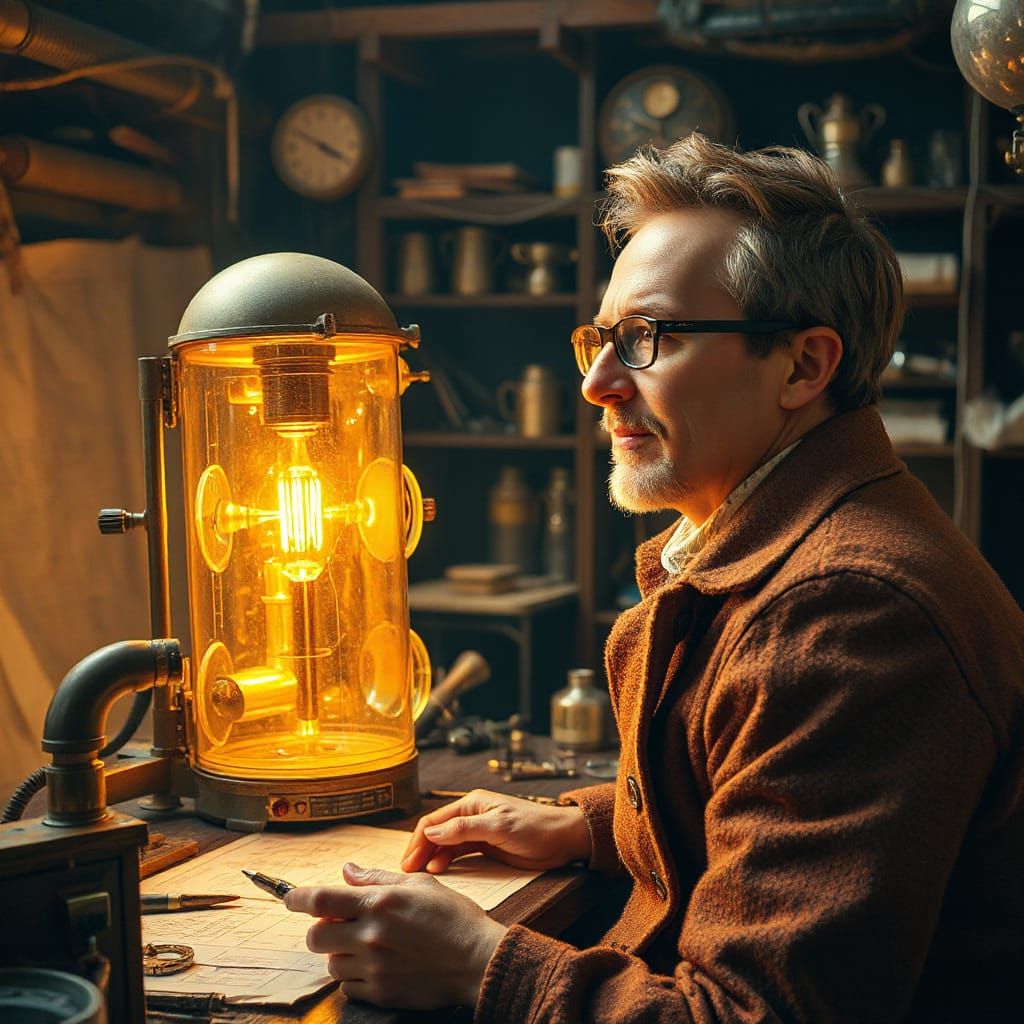 Inventor's Moment of Triumph