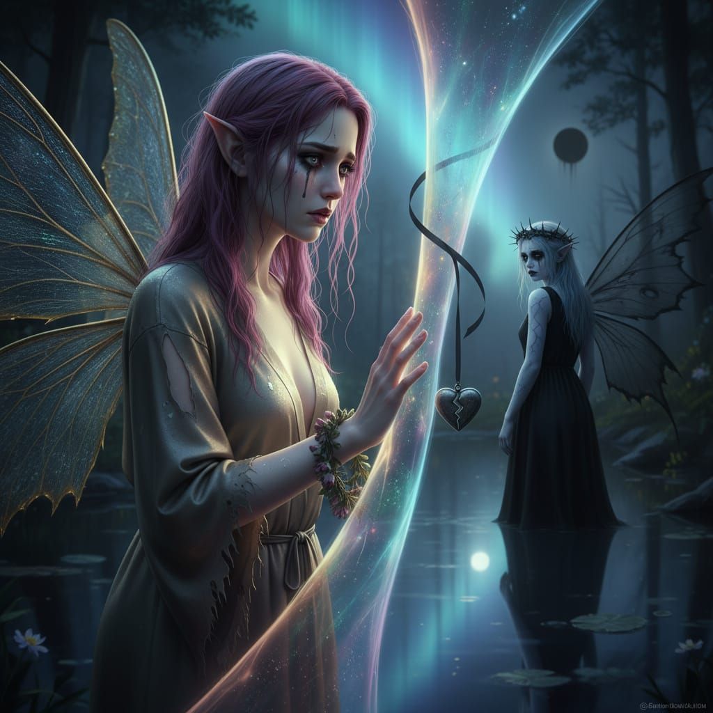 Dark Fantasy: Fairies Divided by Dimensional Shear