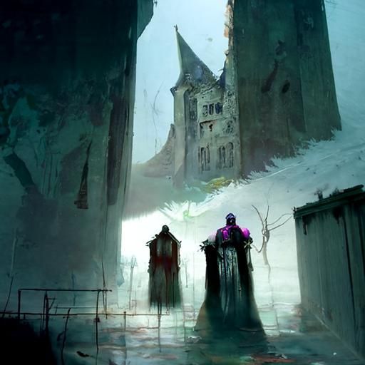 Pastel Castle Ravenloft: Sinister Beauty