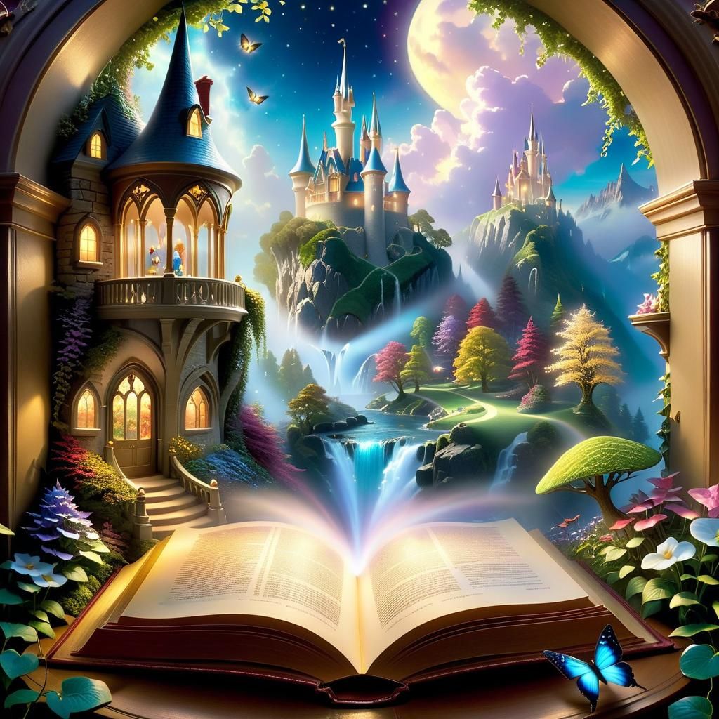 A book is a door to the imagination...open it...📖✨