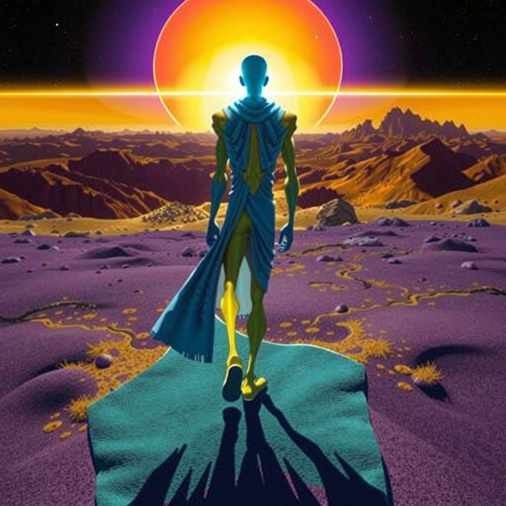 Frood in a Galactic Landscape