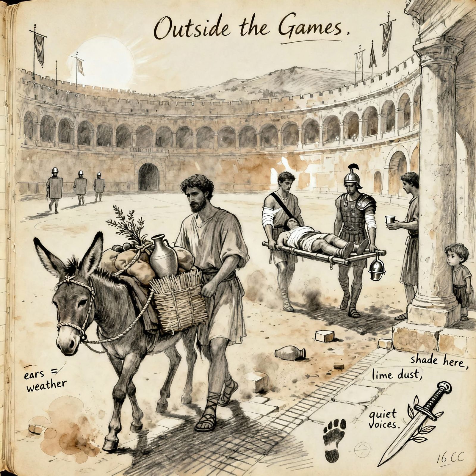 Jesus's Diary: Roman Palestine Sketchbook