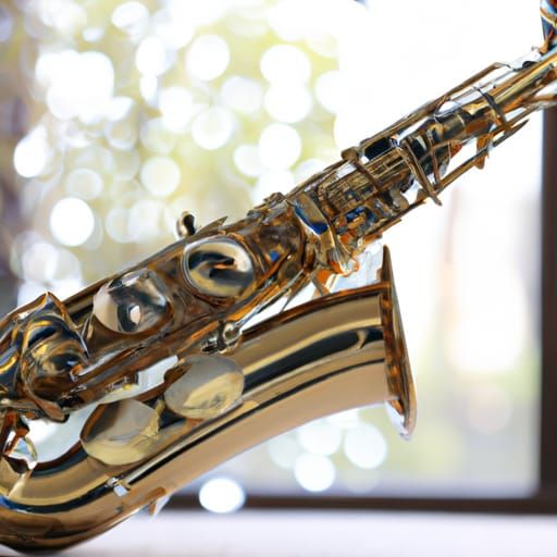 Saxophone in Professional Photography Style