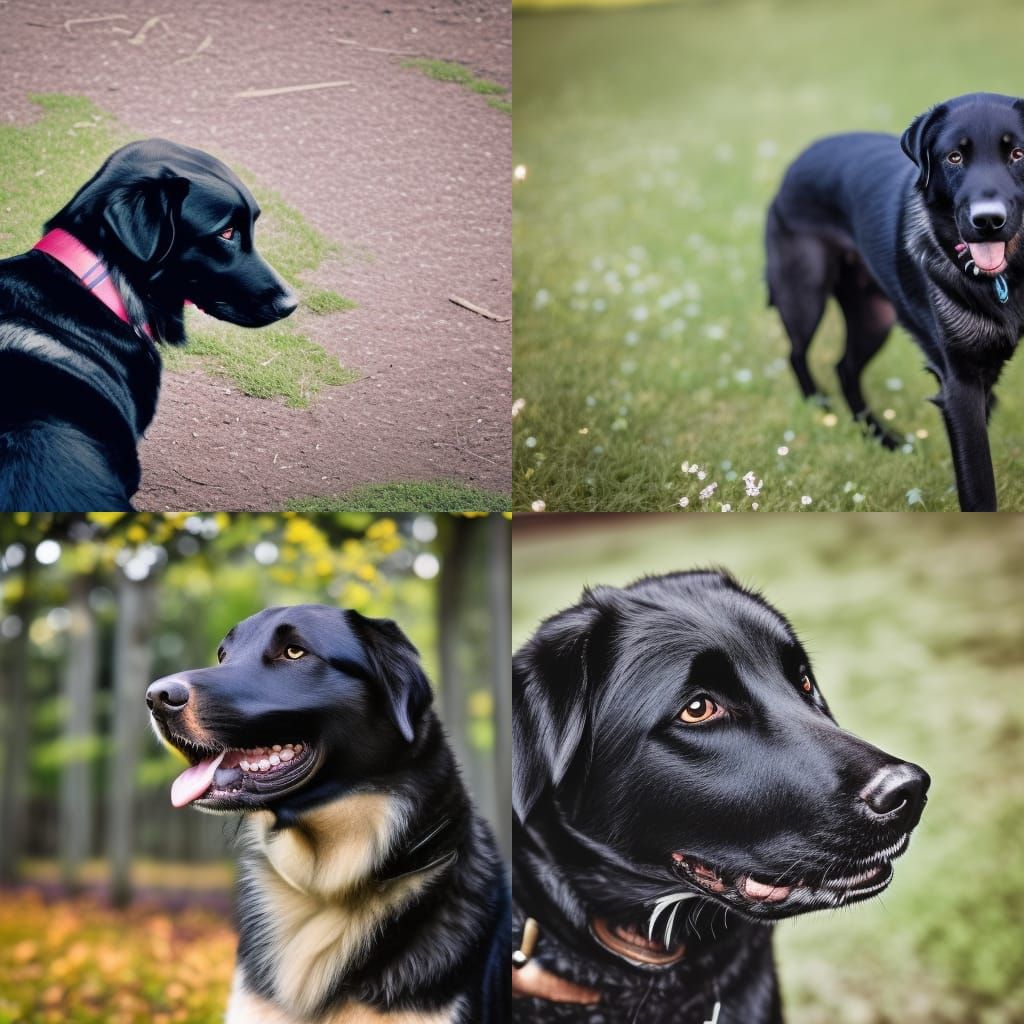 Daisy the Labrador Shepherd Mix in 4K