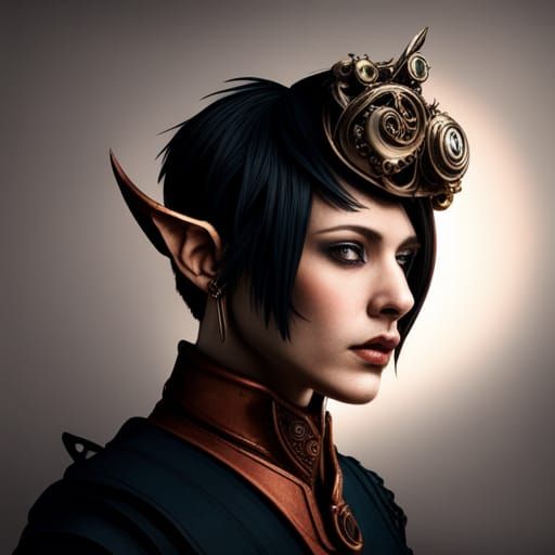 Steampunk Elf Girl