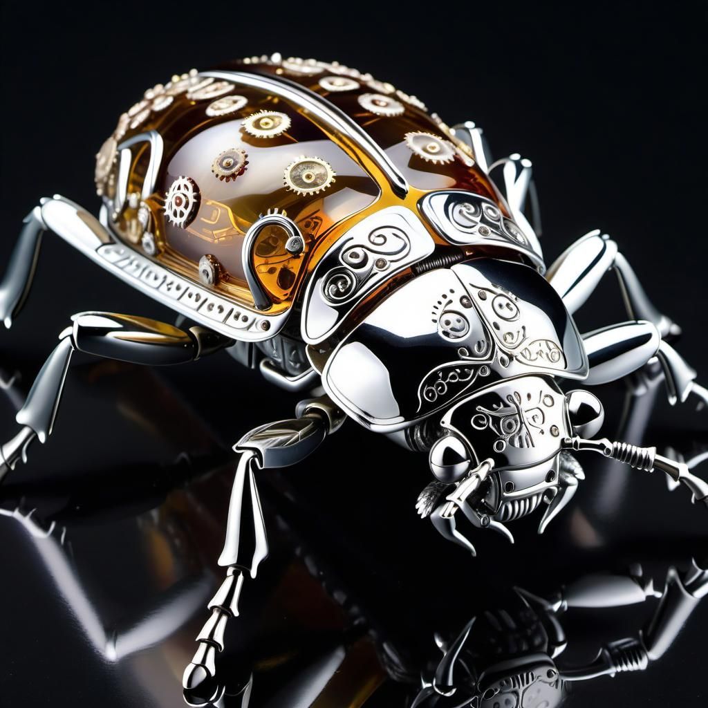 Jeweled Elegance: The Limited Edition Chrome Beetle Collecti...