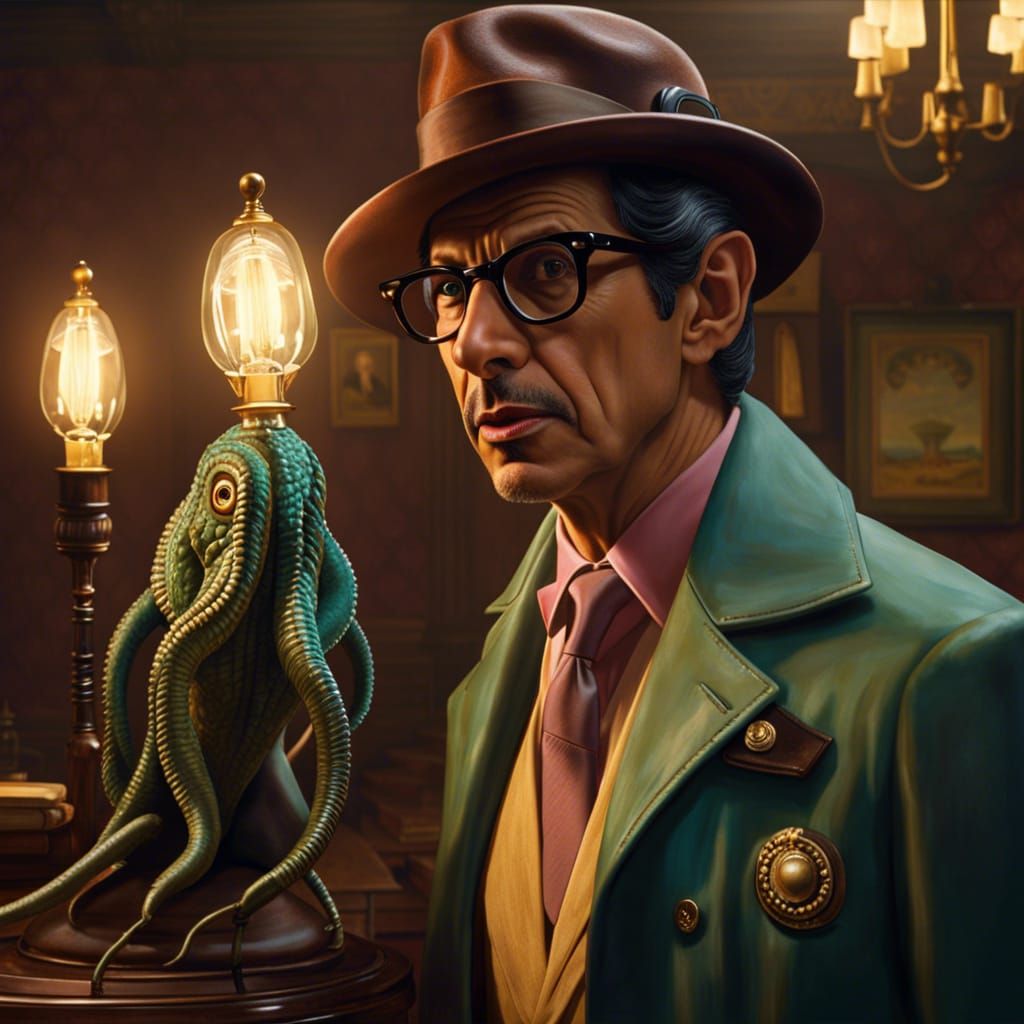 Lead Detective Jeff Goldblum