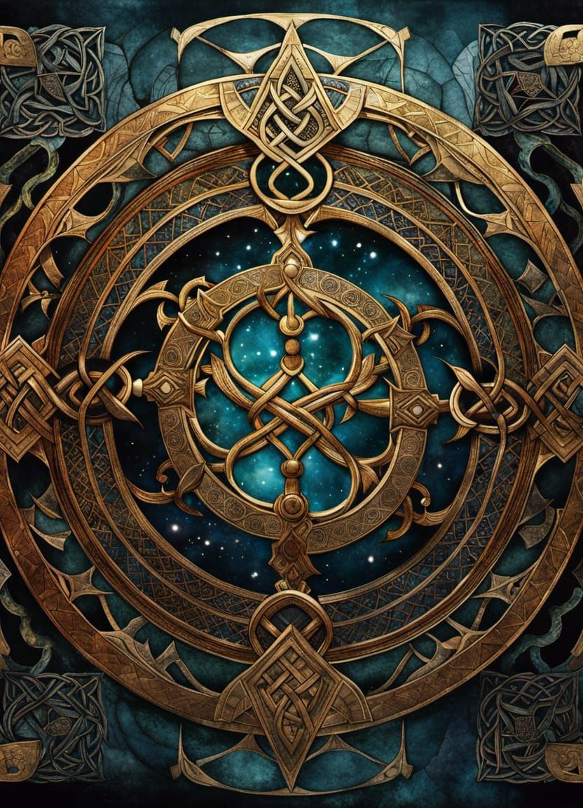 Escape to Valhalla mandala