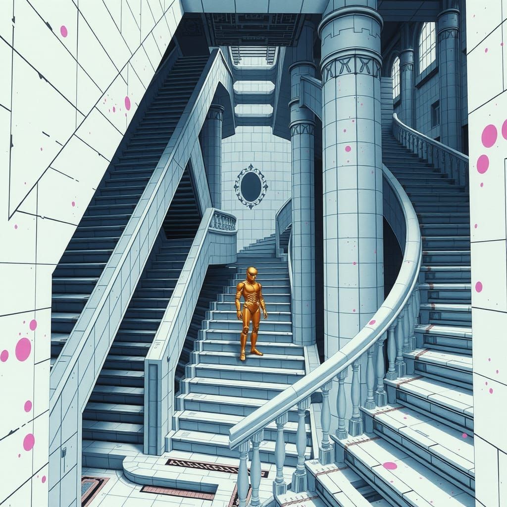 Stairs Illusion: No Way Out! v2