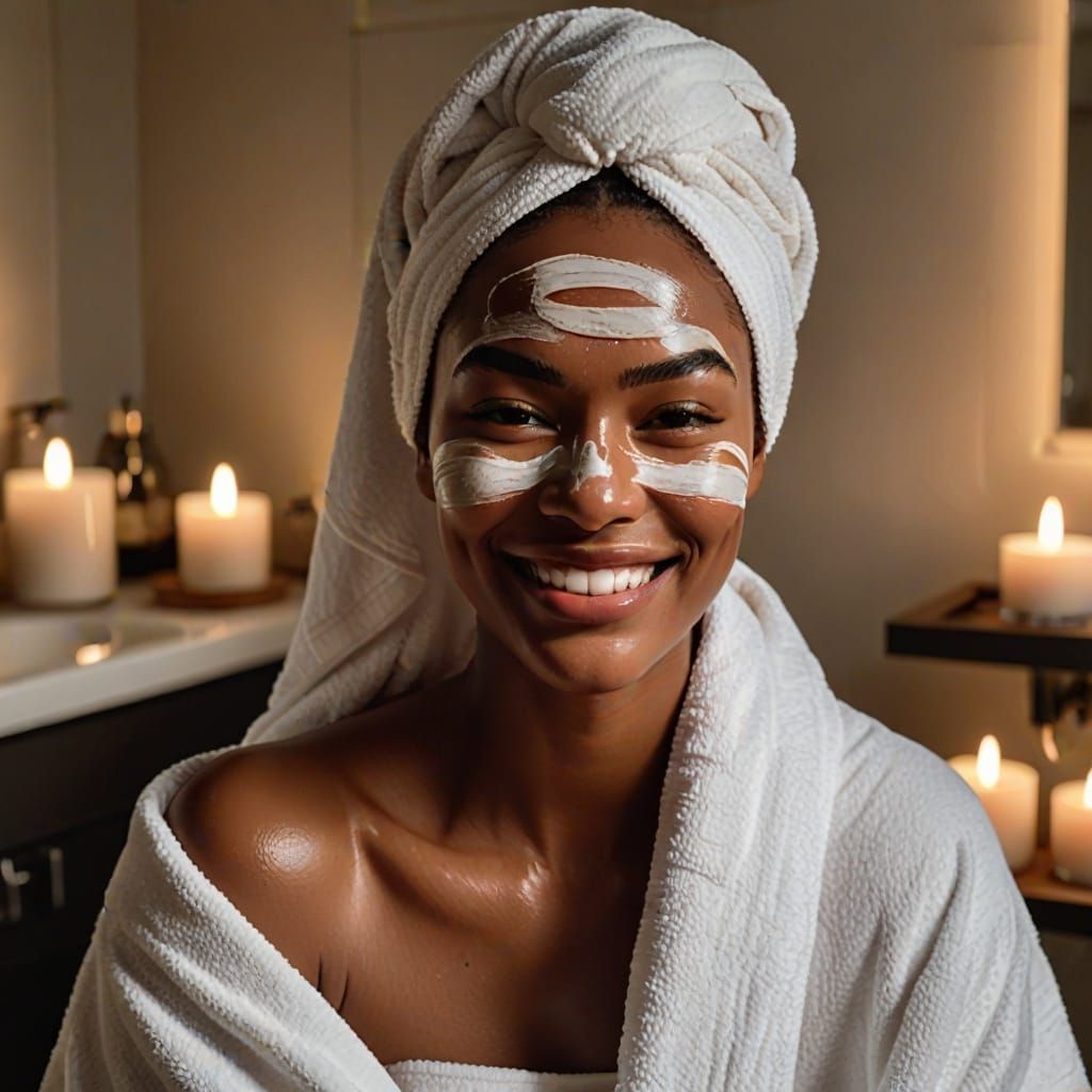 Glowing Skin in Spa Oasis