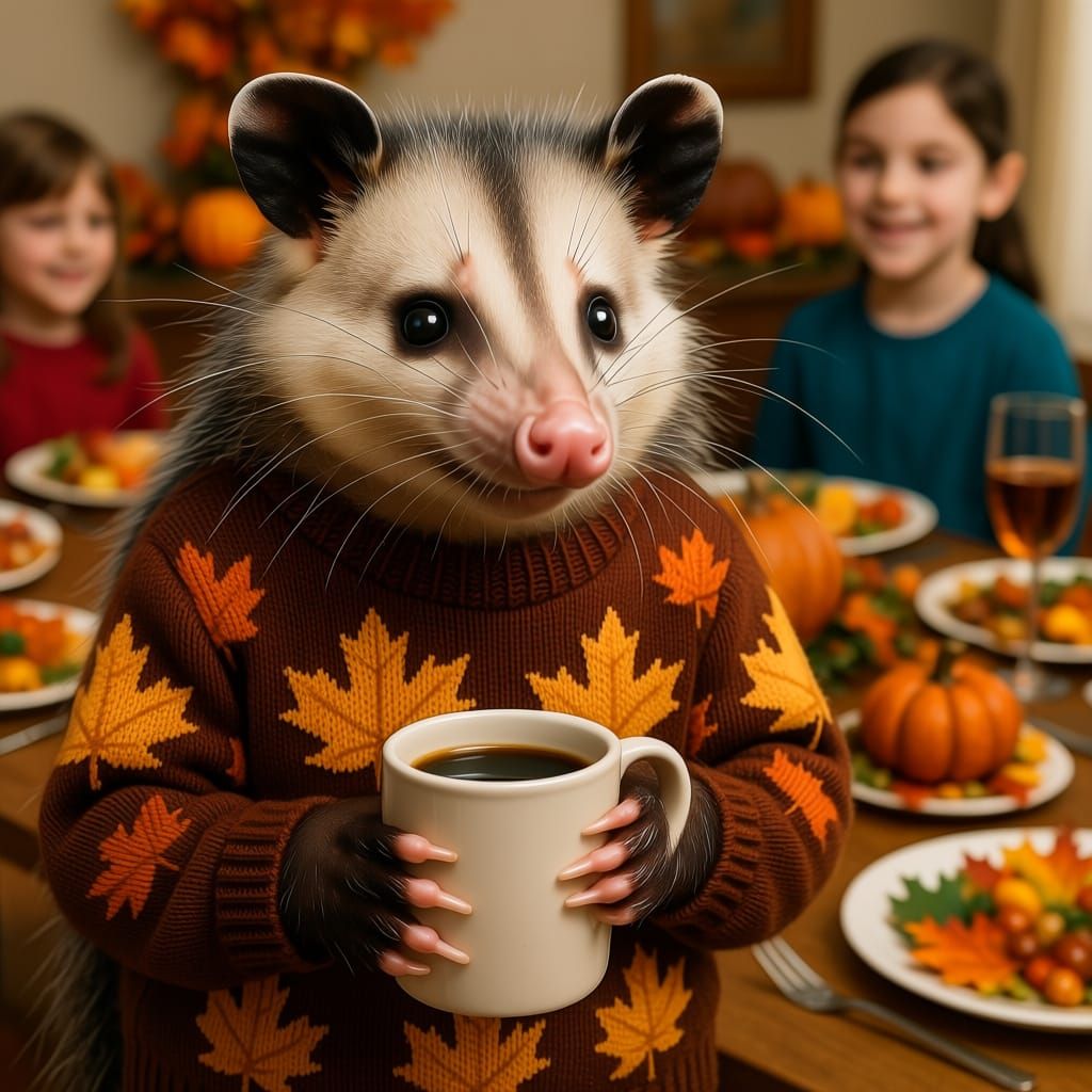 Oppossum Thankgiving Potluck